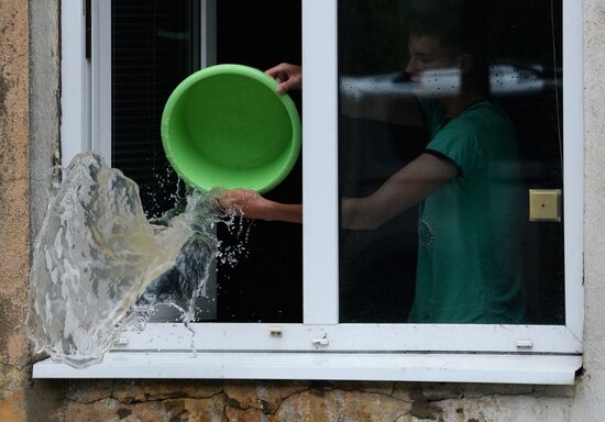 Aftermath of torrential rains in Primorye Territory