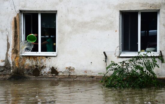 Aftermath of torrential rains in Primorye Territory