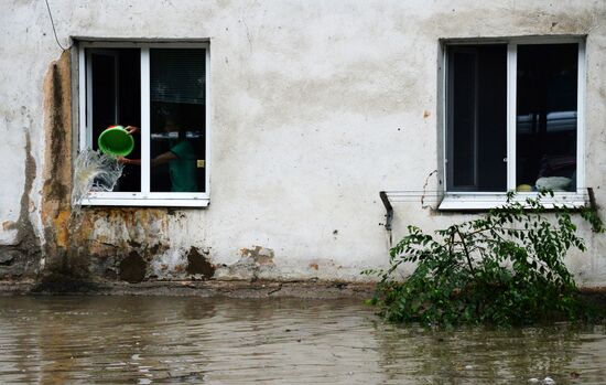 Aftermath of torrential rains in Primorye Territory