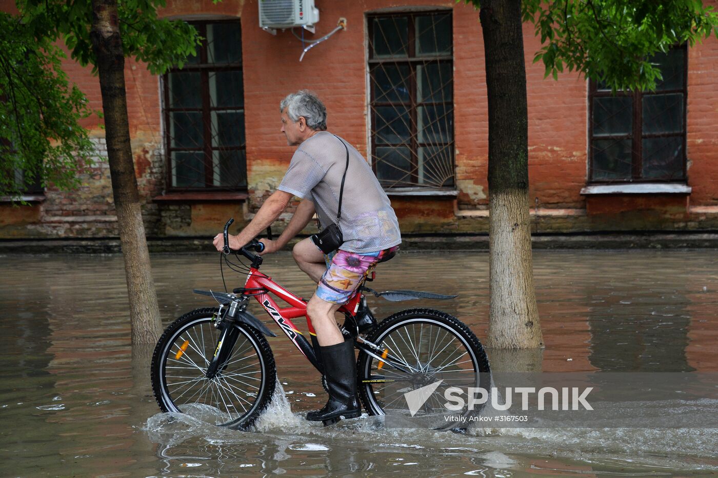 Aftermath of torrential rains in Primorye Territory