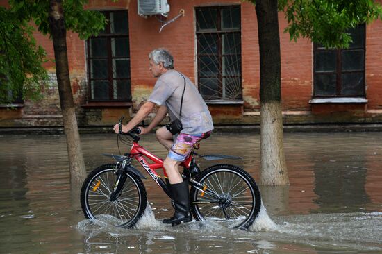 Aftermath of torrential rains in Primorye Territory