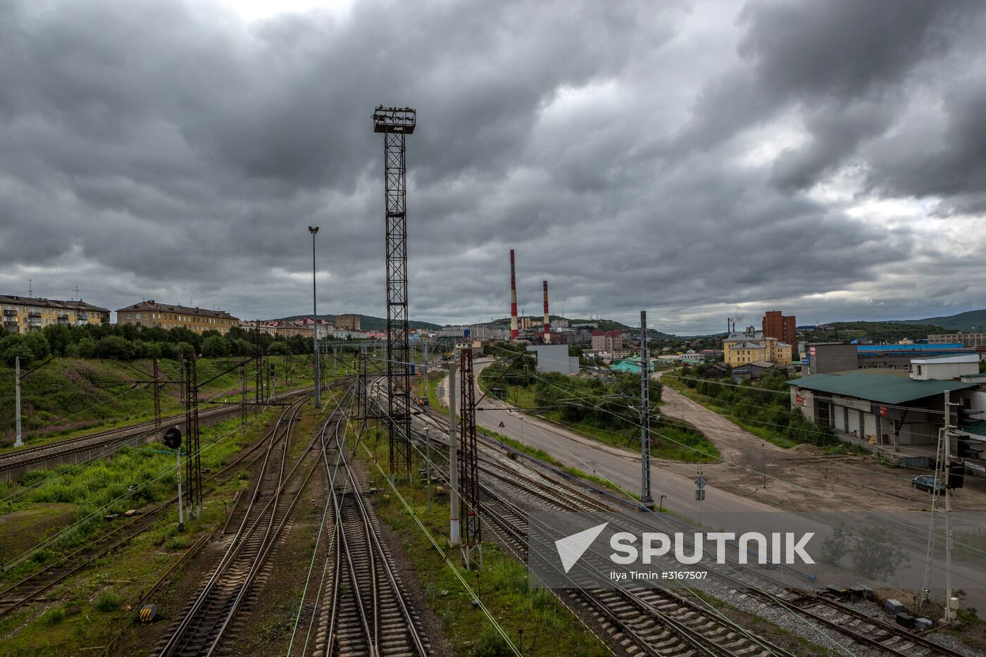 Russian cities. Murmansk
