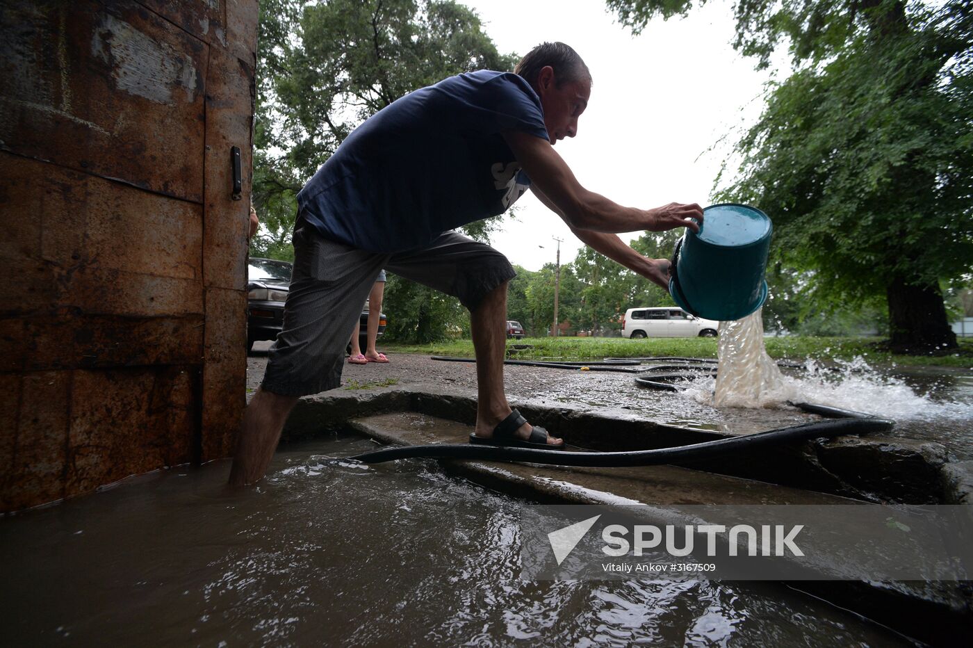 Aftermath of torrential rains in Primorye Territory