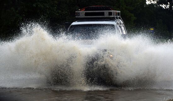 Aftermath of torrential rains in Primorye Territory