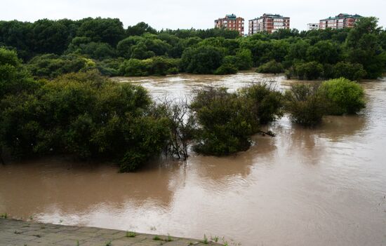Aftermath of torrential rains in Primorye Territory