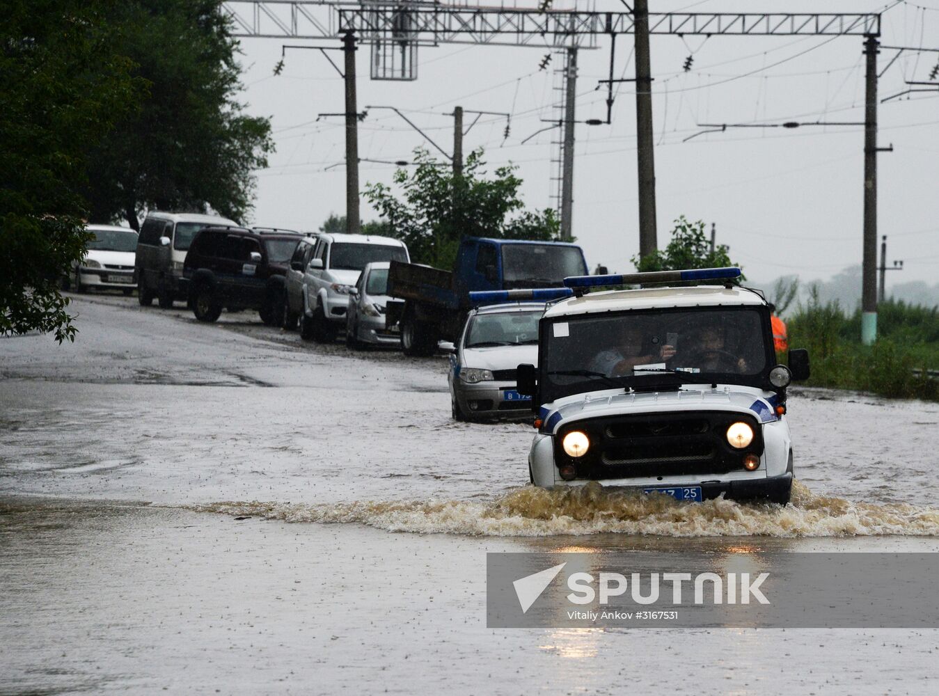 Aftermath of torrential rains in Primorye Territory