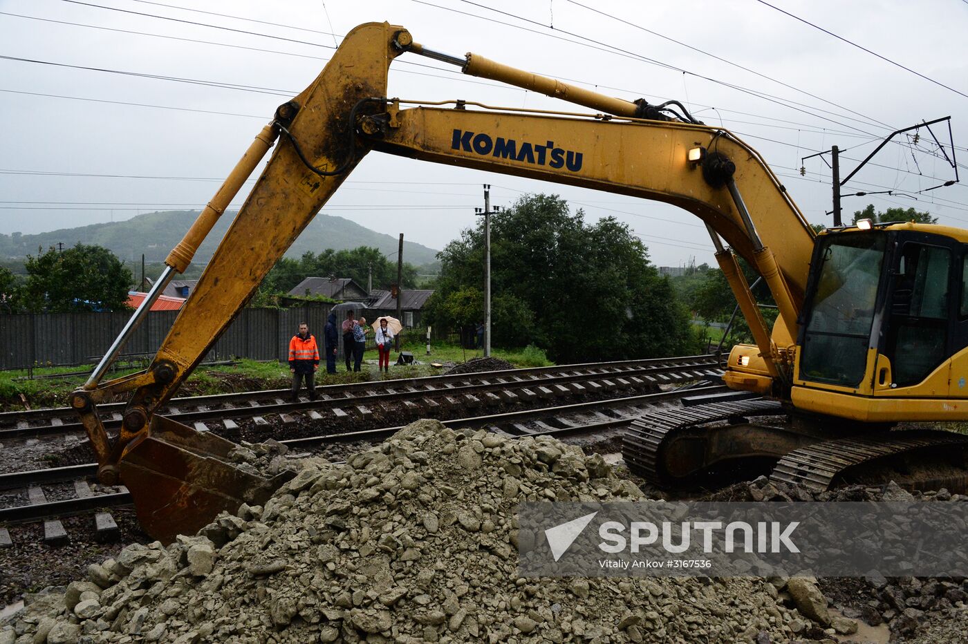 Aftermath of torrential rains in Primorye Territory