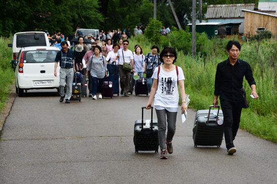 Aftermath of torrential rains in Primorye Territory