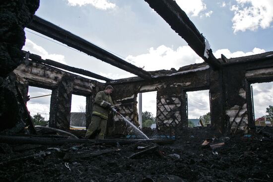 Nine dead in private house fire in Bashkortostan