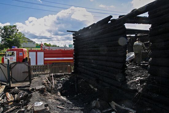 Nine dead in private house fire in Bashkortostan