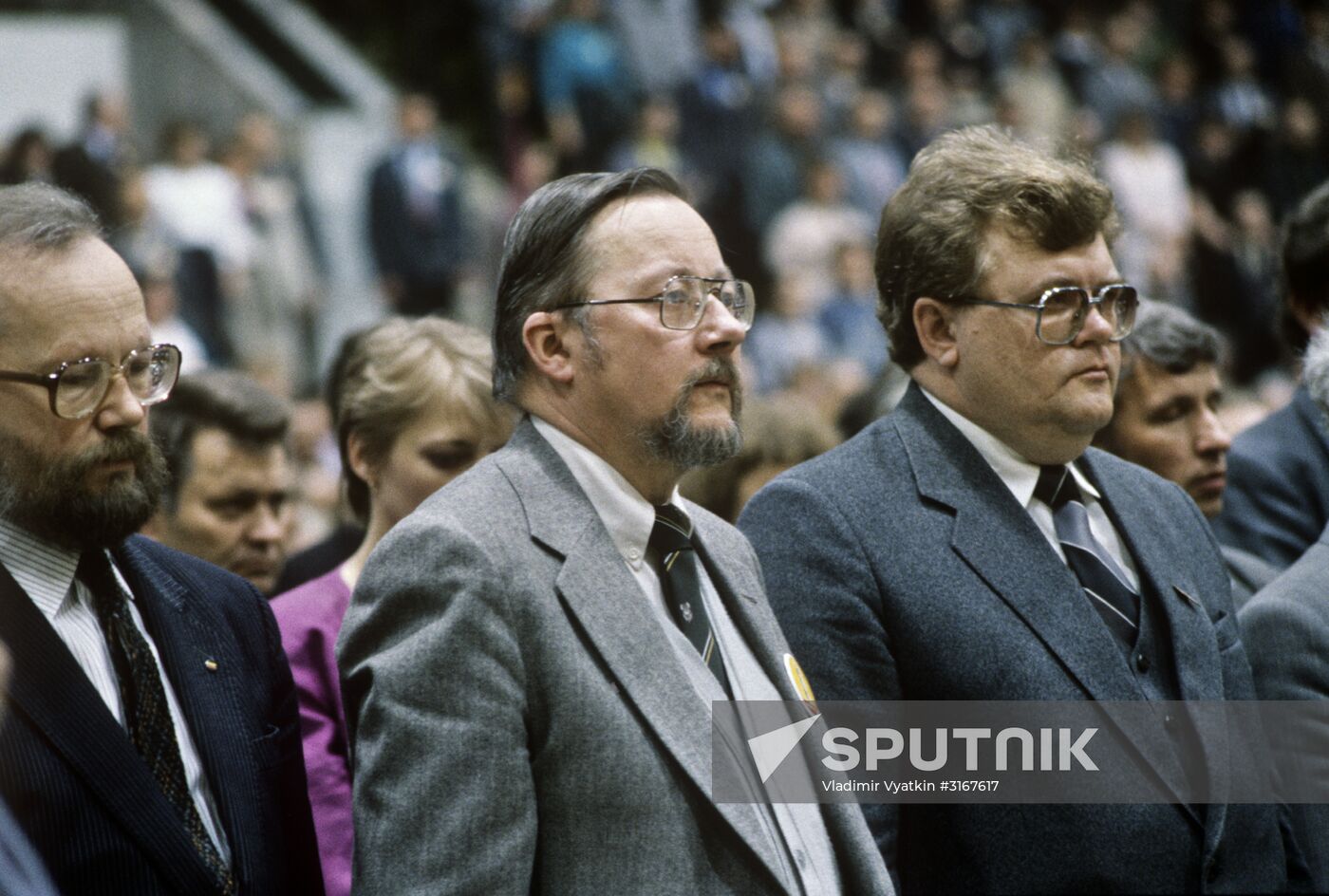 Sajudis political movement convention in Vilnius