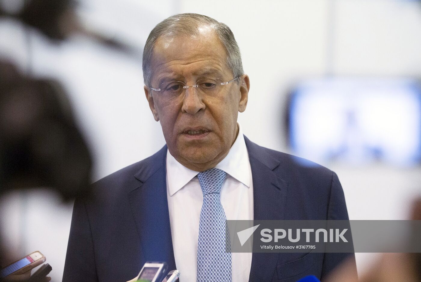 Russian Foreign Minister Sergei Lavrov visits the Philippines
