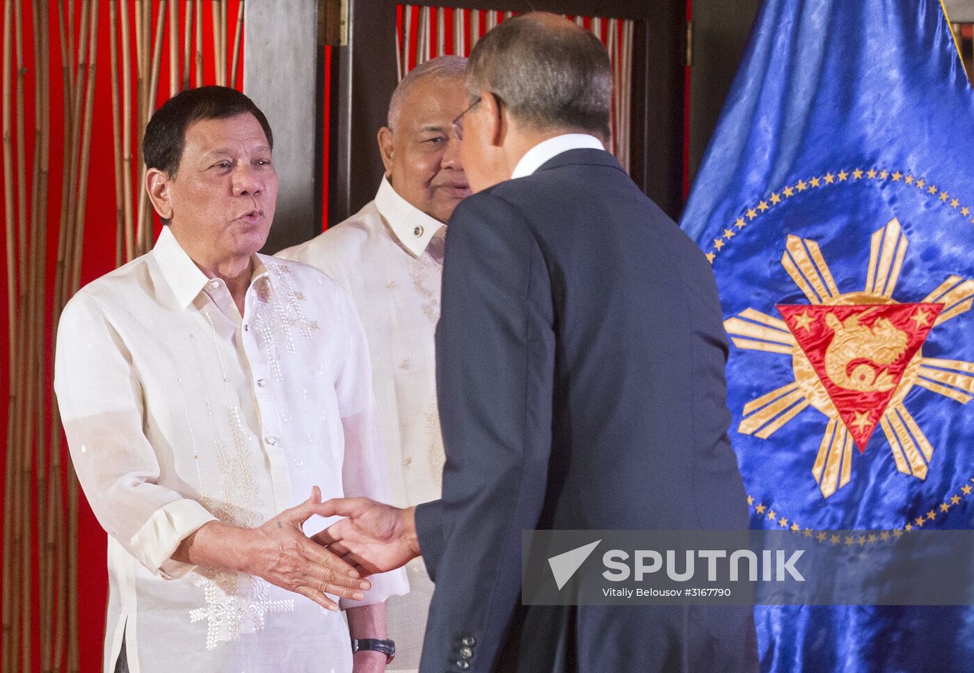 Russian Foreign Minister Sergei Lavrov visits the Philippines