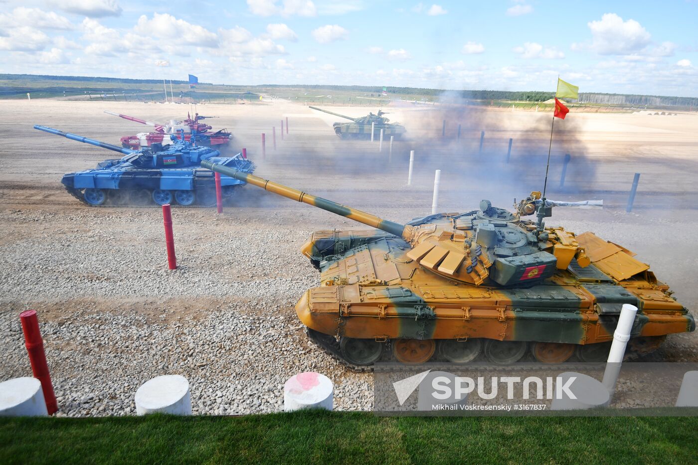 Tank Biathlon. Semifinals. Day one