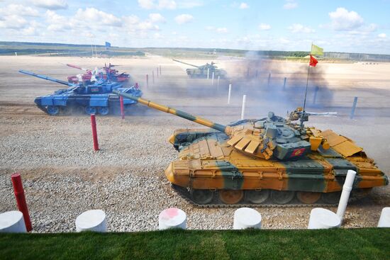 Tank Biathlon. Semifinals. Day one