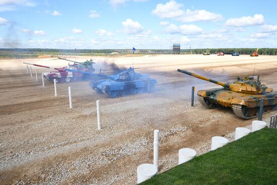 Tank Biathlon. Semifinals. Day one