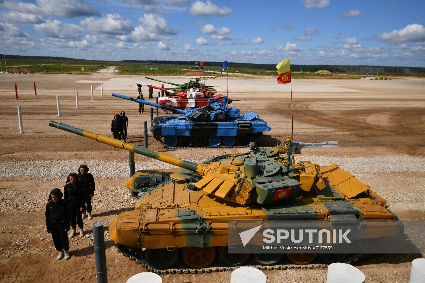 Tank Biathlon. Semifinals. Day one