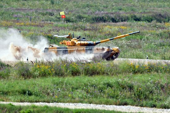 Tank Biathlon. Semifinals. Day one