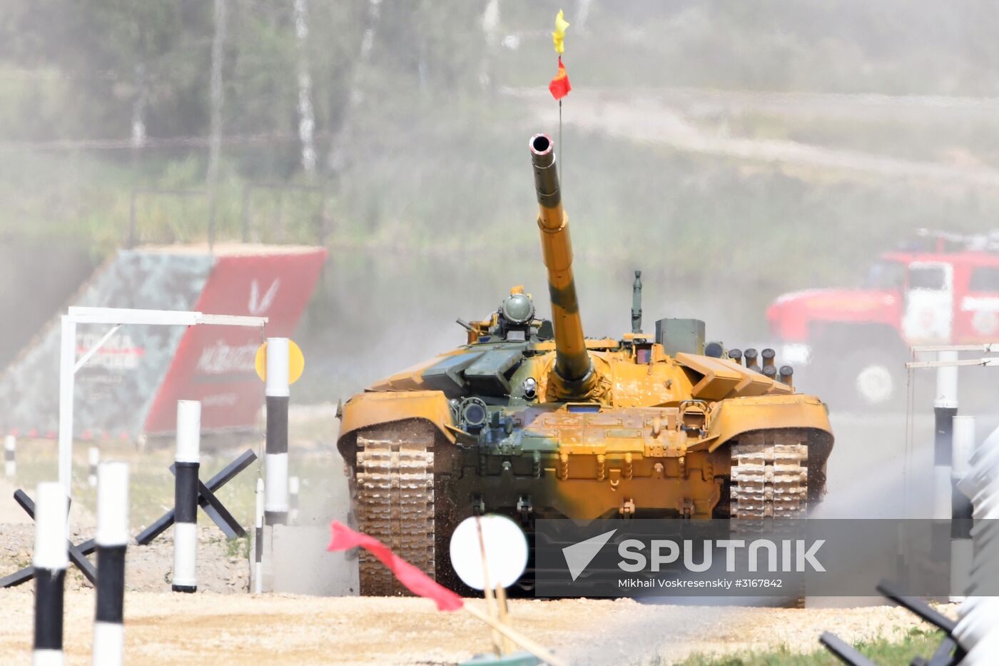 Tank Biathlon. Semifinals. Day one