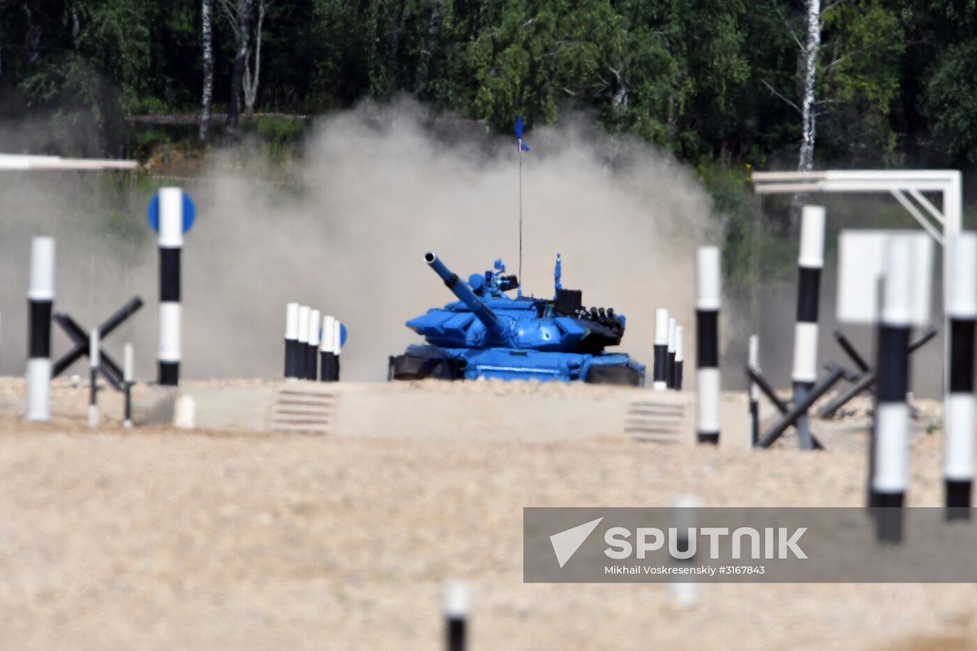 Tank Biathlon. Semifinals. Day one