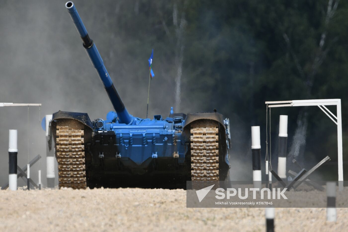 Tank Biathlon. Semifinals. Day one