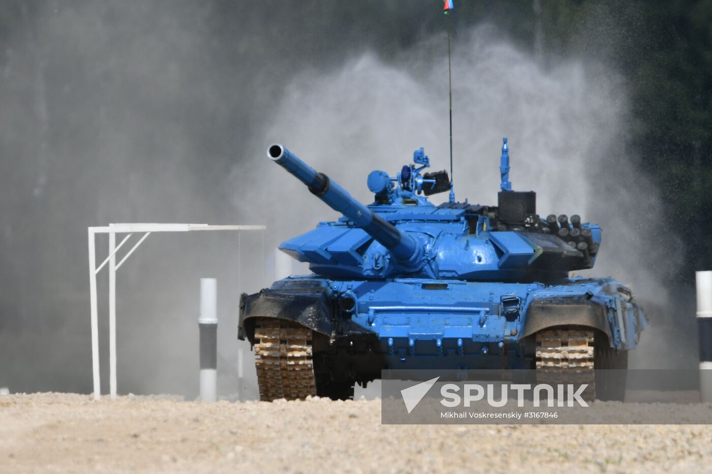 Tank Biathlon. Semifinals. Day one