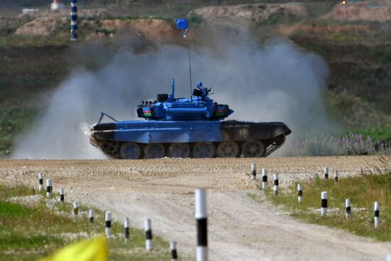 Tank Biathlon. Semifinals. Day one