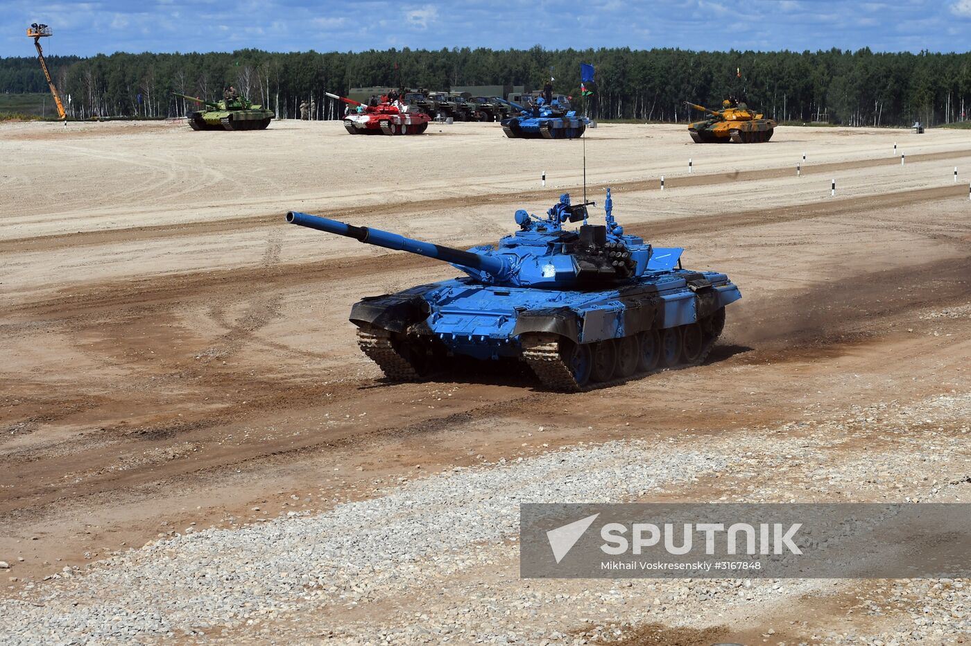 Tank Biathlon. Semifinals. Day one