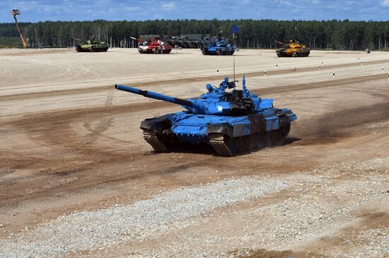 Tank Biathlon. Semifinals. Day one