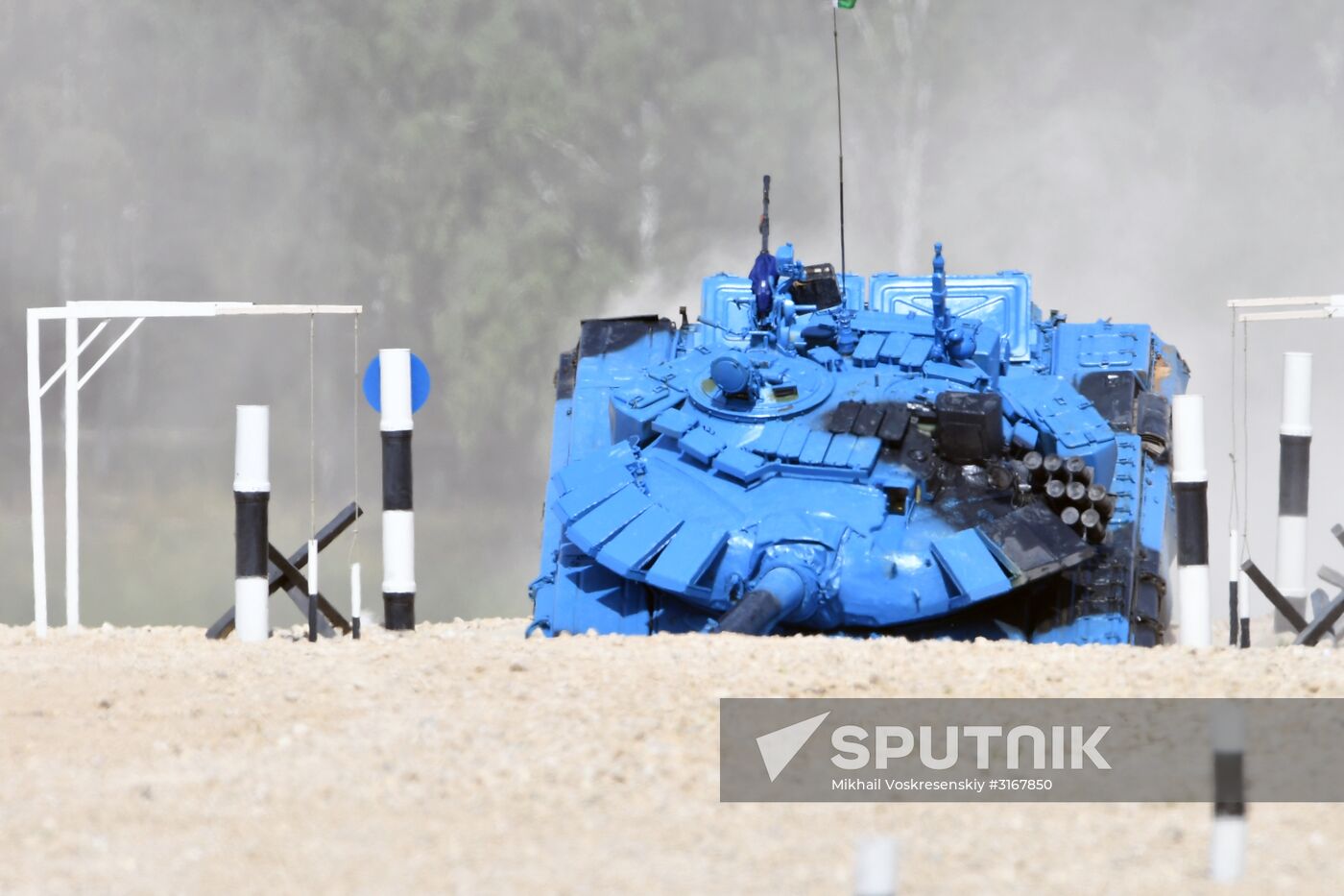 Tank Biathlon. Semifinals. Day one