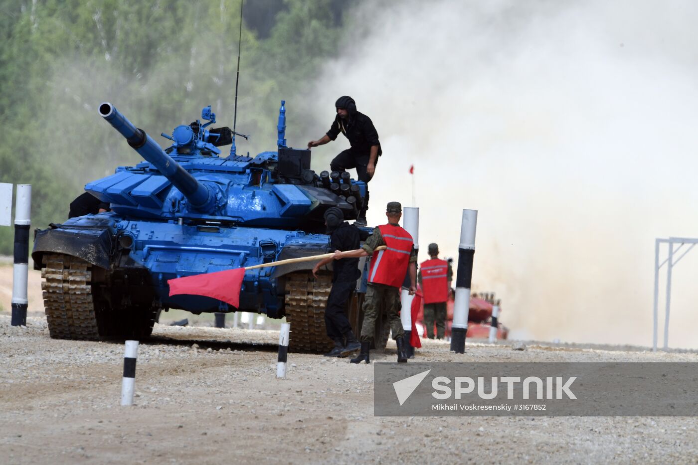 Tank Biathlon. Semifinals. Day one