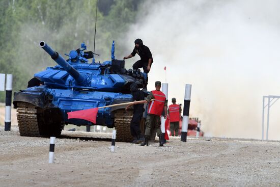 Tank Biathlon. Semifinals. Day one
