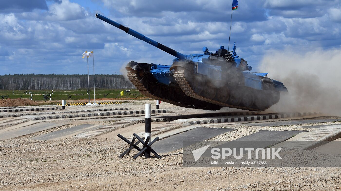 Tank Biathlon. Semifinals. Day one