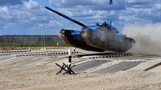 Tank Biathlon. Semifinals. Day one