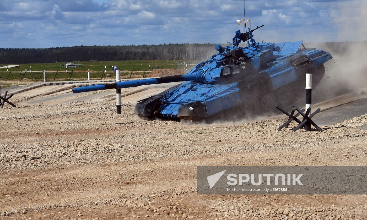 Tank Biathlon. Semifinals. Day one