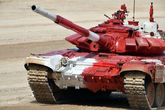 Tank Biathlon. Semifinals. Day one