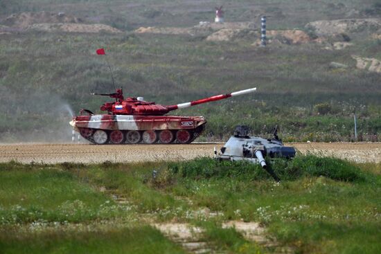 Tank Biathlon. Semifinals. Day one