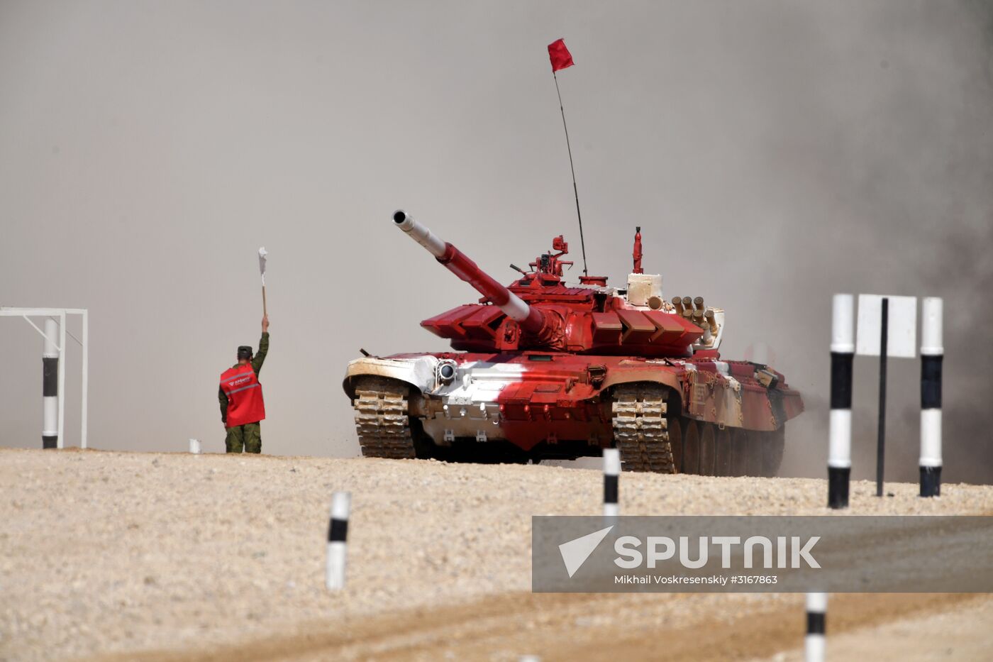 Tank Biathlon. Semifinals. Day one