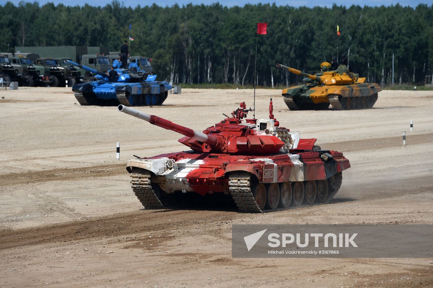 Tank Biathlon. Semifinals. Day one