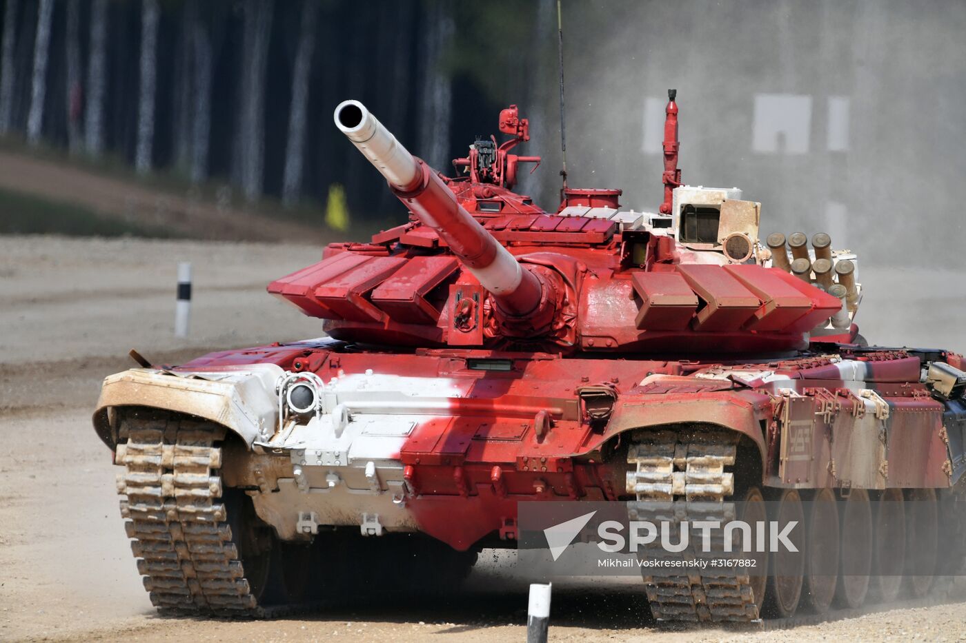 Tank Biathlon. Semifinals. Day one