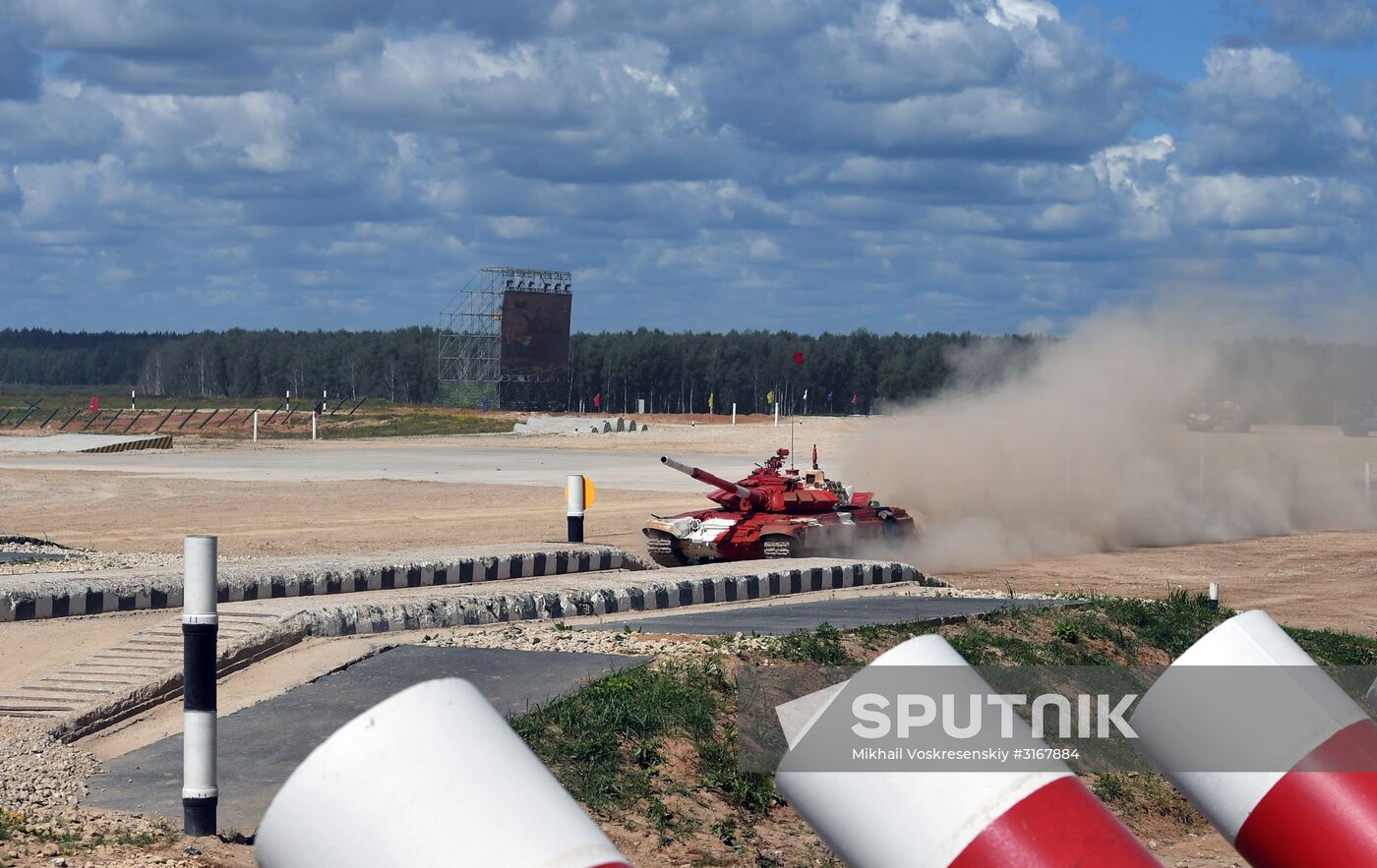 Tank Biathlon. Semifinals. Day one