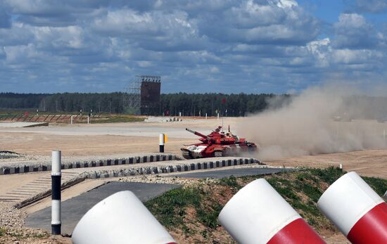 Tank Biathlon. Semifinals. Day one