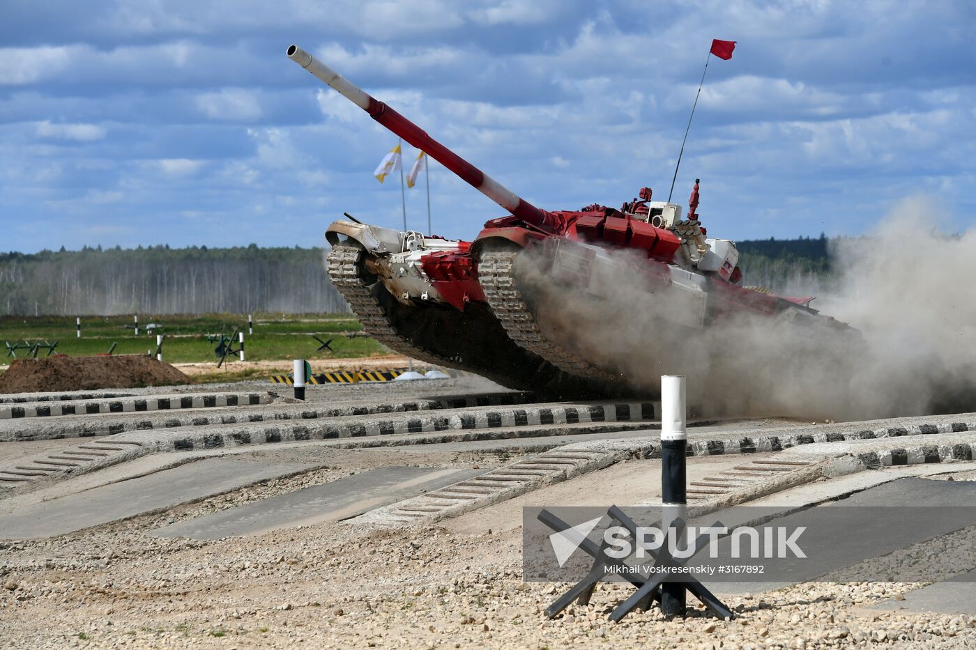 Tank Biathlon. Semifinals. Day one