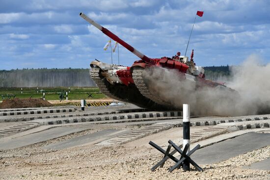 Tank Biathlon. Semifinals. Day one