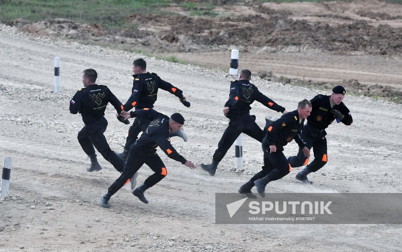 Tank Biathlon. Semifinals. Day one