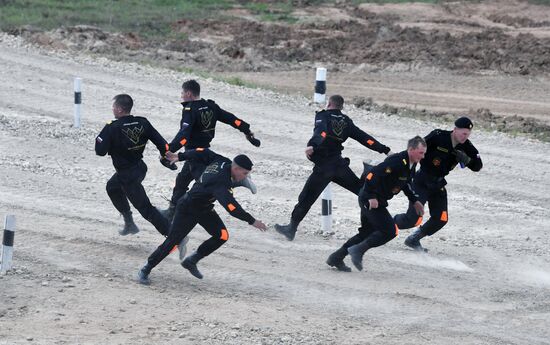 Tank Biathlon. Semifinals. Day one