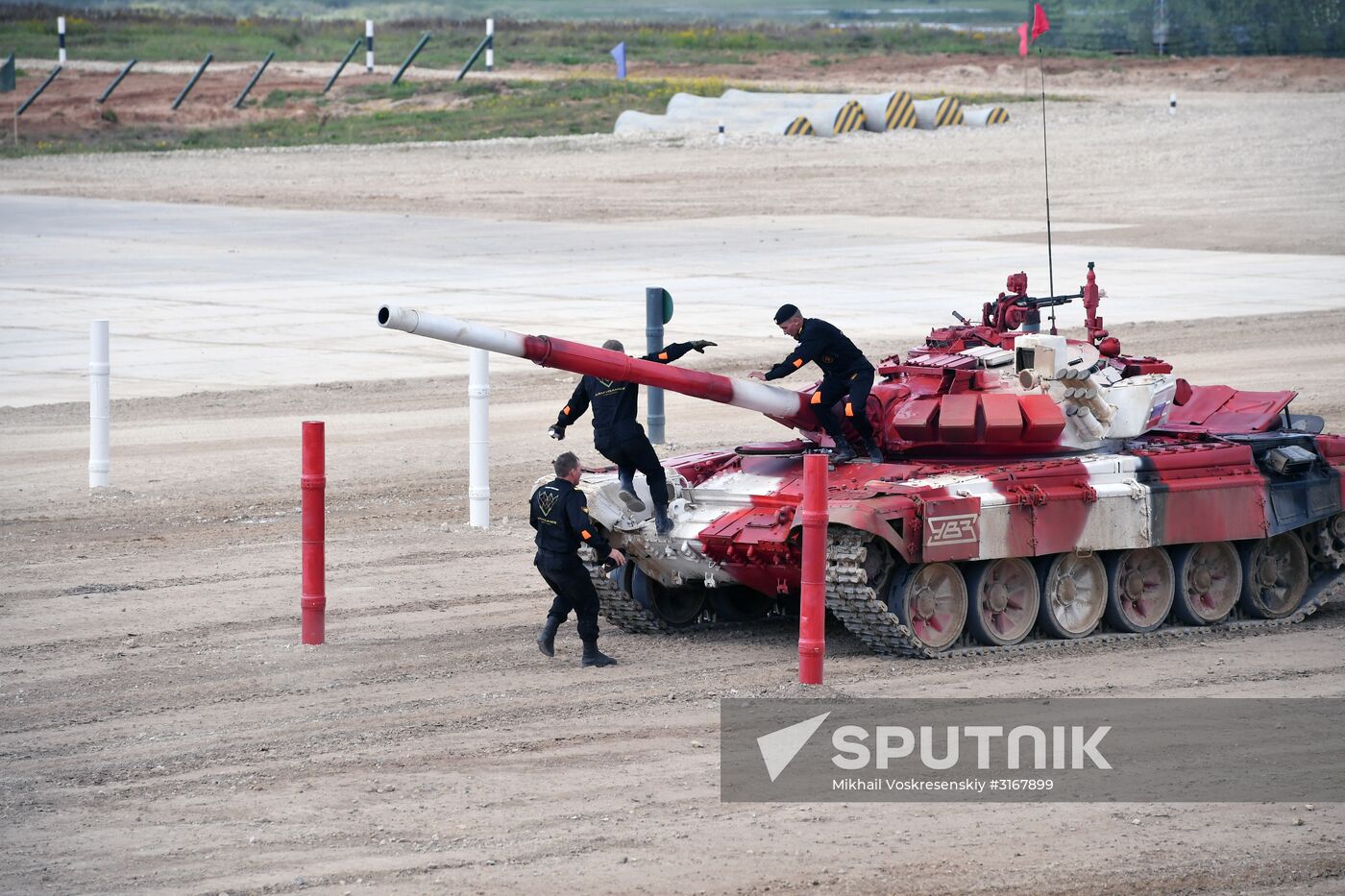 Tank Biathlon. Semifinals. Day one