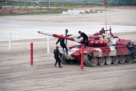 Tank Biathlon. Semifinals. Day one