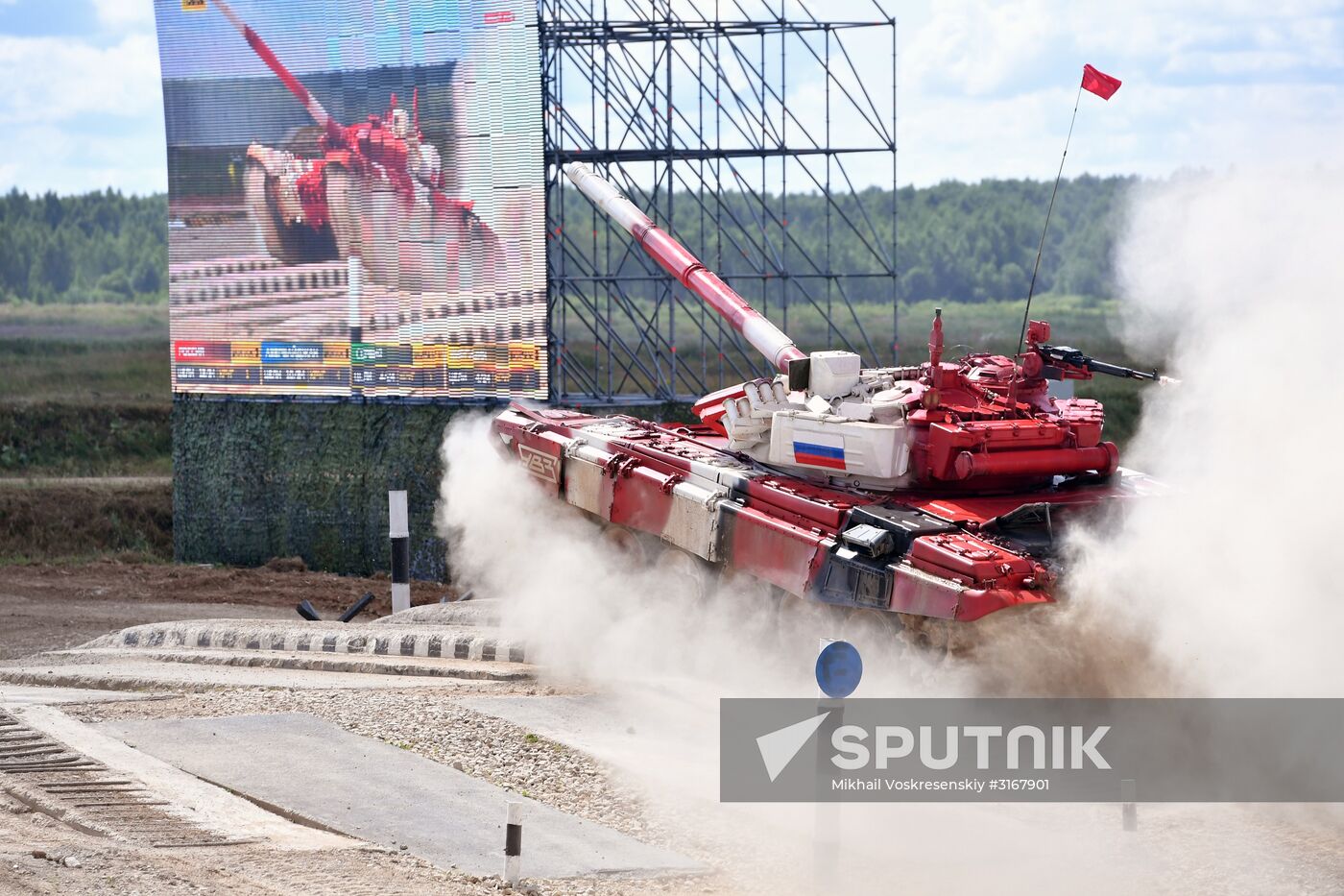 Tank Biathlon. Semifinals. Day one