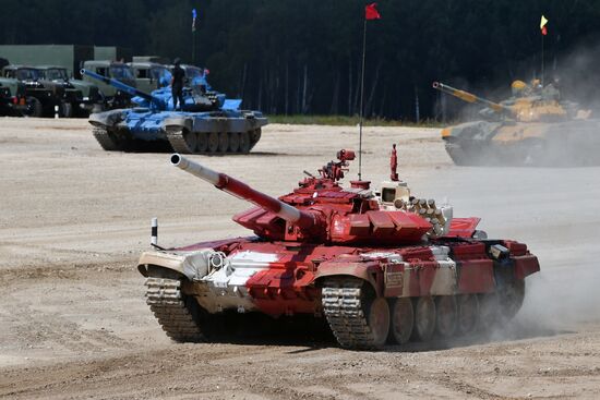Tank Biathlon. Semifinals. Day one